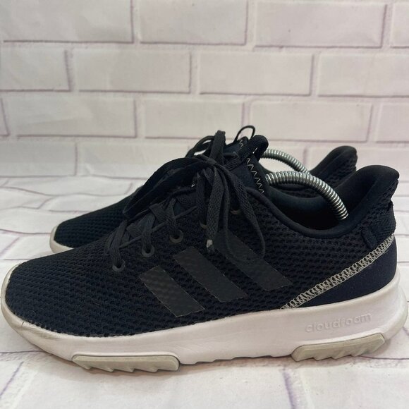 Adidas Cloudfoam Racer TR Core Black Trail Runner gym walking Shoes - Picture 4 of 11